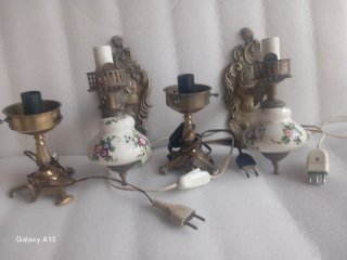 Set 4 Lampade Vintage Anni 60