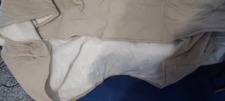 Copridivano 2 posti beige
