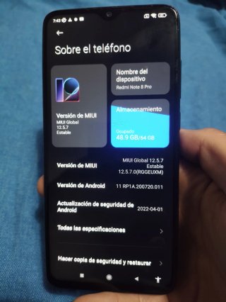 Xiaomi Redmi Note 8 Pro (Ver foto 3)