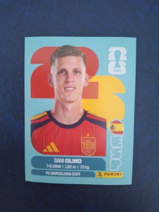 Cromo Dani Olmo España Mundial 2026