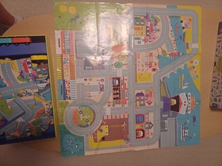 Puzzle Suelo Mi Circuito de Coches 25 Piezas