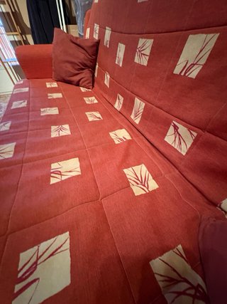 Sofá cama tela estampado