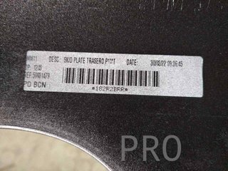 SPOILER PARAGOLPES TRASERO CITROEN C3 AIRCROSS 13489735 139860