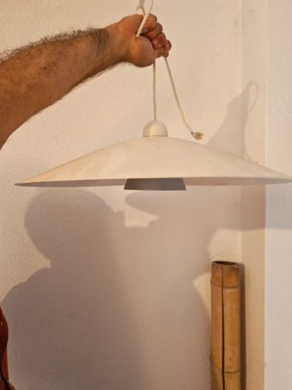 Lámpara colgante blanca Ikea (2 unidades)