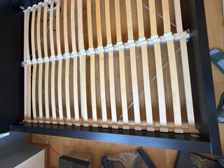 Somier y Estructura de Cama Matrimonio IKEA