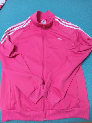 Chaqueta de Chándal Adidas Rosa