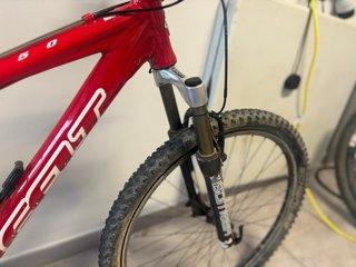 Bicicleta de Montaña MTB Felt Roja