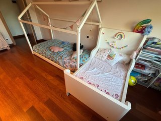 Conjunto de dos camas infantiles
