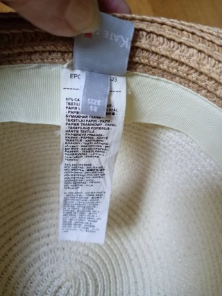 Cappello estivo donna Kate Mee. Taglia 58.