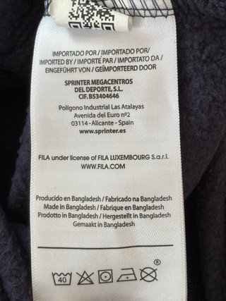 Sudadera FILA original con capucha, Y2K vintage