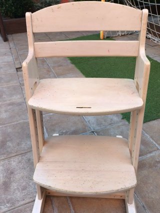 Trona Evolutiva de Madera