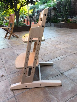 Trona Evolutiva de Madera