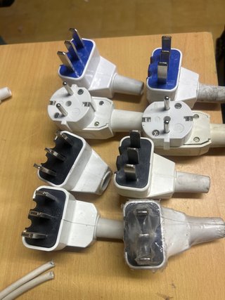 Enchufes Macho Horno/Vitrocerámica
