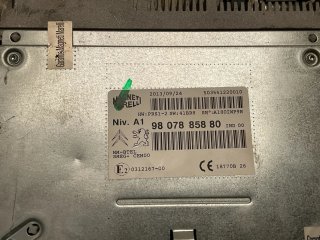 Sistema para Radio GPS PSA 9807885880