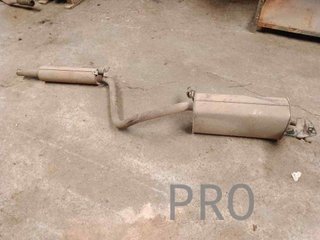 TUBO ESCAPE TRASERO SEAT IBIZA (6L1) 6Q0120E 229575