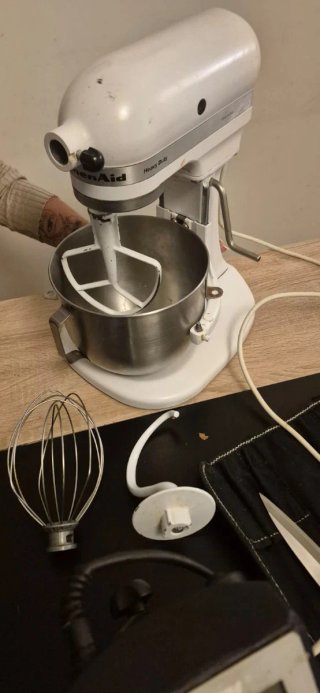 Sbattitore KitchenAid Heavy Duty Bianco