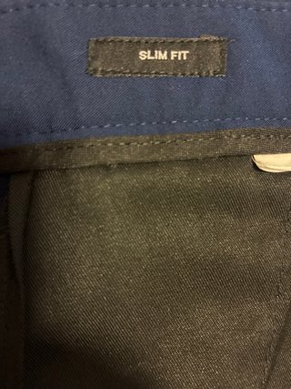 Traje de hombre azul