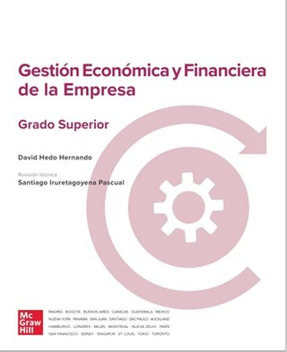 Libro Gestión económica y financiera de la empresa