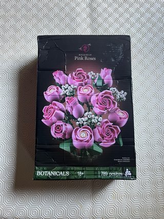LEGO Flores rosas.