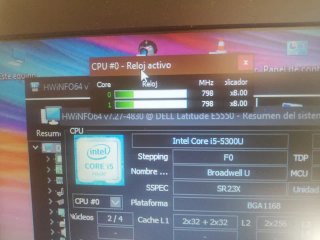 Portátil Dell i5 8GB RAM 500GB HDD