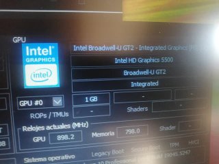Portátil Dell i5 8GB RAM 500GB HDD