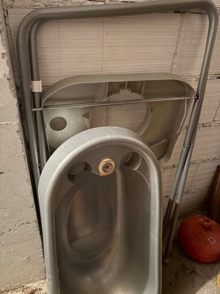 Bañera para bebé plegable