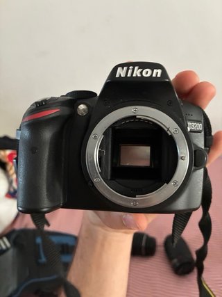 Cámara Nikon D3200 Negra