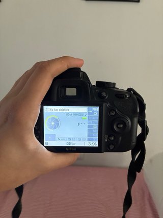 Cámara Nikon D3200 Negra