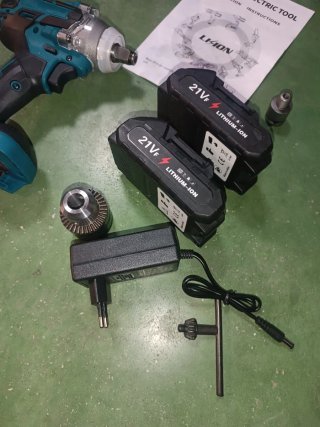 Pistola de Impacto 21V sin Escobillas