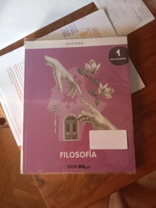 Filosofía 1º Bachillerato. Libro del estudiante...