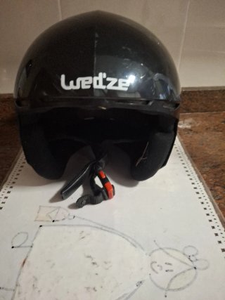 Casco de Esquí Decathlon Negro