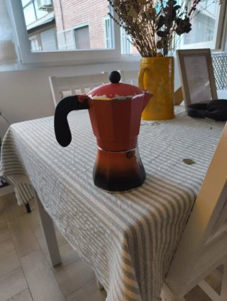 Cafetera Moka de Aluminio