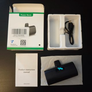 Power Bank Portátil con Pantalla Digital iPhone