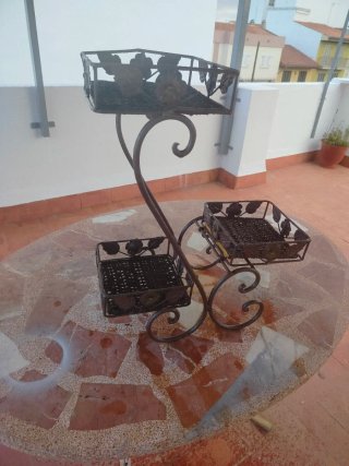 Macetero decorativo metal