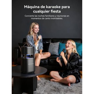 Altavoz Karoke 100W RMS 2 micrófonos UHF NUEVO