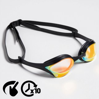 Gafas Natación Arena Cobra Ultra Swipe Espejo Oro