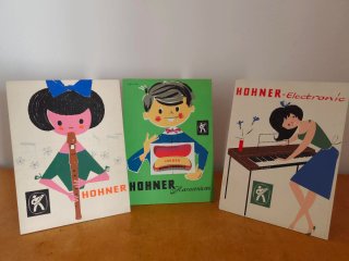 Carteles Publicitarios Vintage HOHNER 1950s/60s