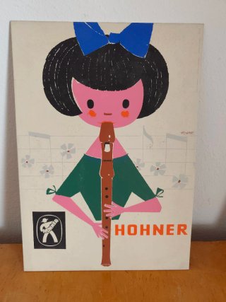 Carteles Publicitarios Vintage HOHNER 1950s/60s