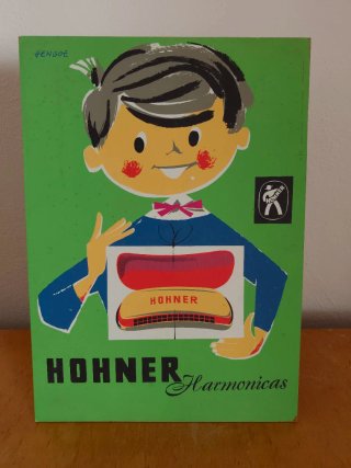 Carteles Publicitarios Vintage HOHNER 1950s/60s