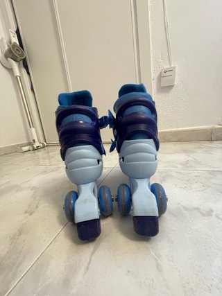Patines infantiles azules