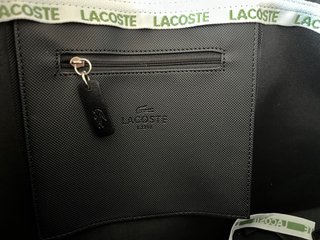 Borsa Tote Lacoste Nera