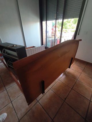 Estructura de Cama de Matrimonio 135cm