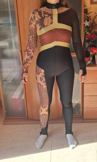 Mono patinaje artístico talla S