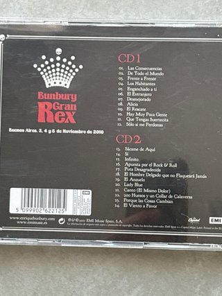Bunbury y Héroes del Silencio Lote 4 CDs