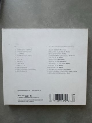 Bunbury y Héroes del Silencio Lote 4 CDs