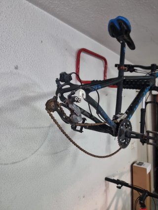Cuadro MTB Negro y Azul Mondraker PHASE 27.5