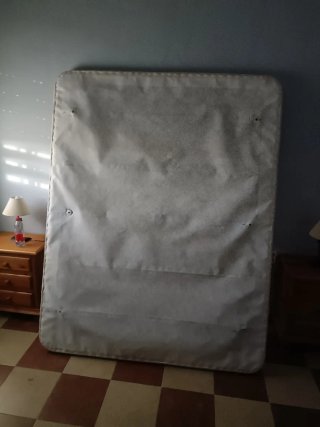 Somier 1.5x1.9 con patas
