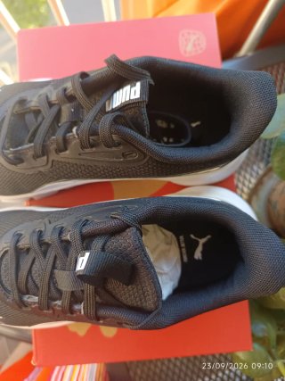 Botines Puma 37 Junior Negras Nuevas