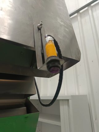 Cinta transportadora elevadora industrial