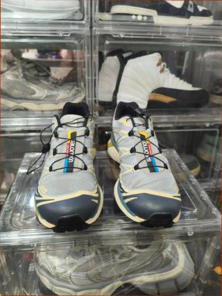 Salomon XT-6 Talla 40 Beige/Gris